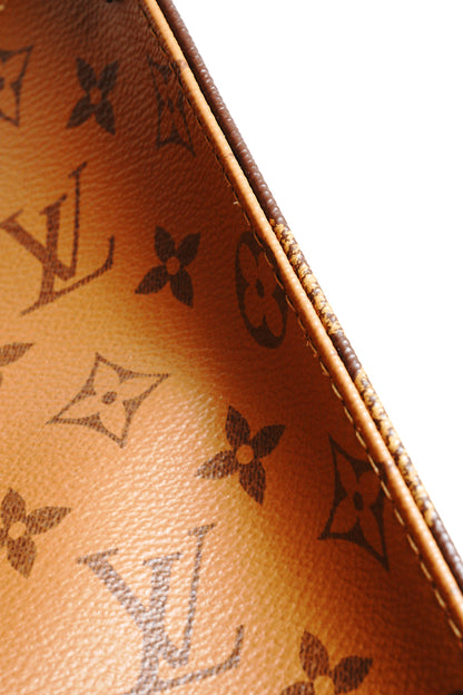 LOUIS VUITTON LV 路易威登 棕色 原花帆布 OnTheGo GM 兩用包