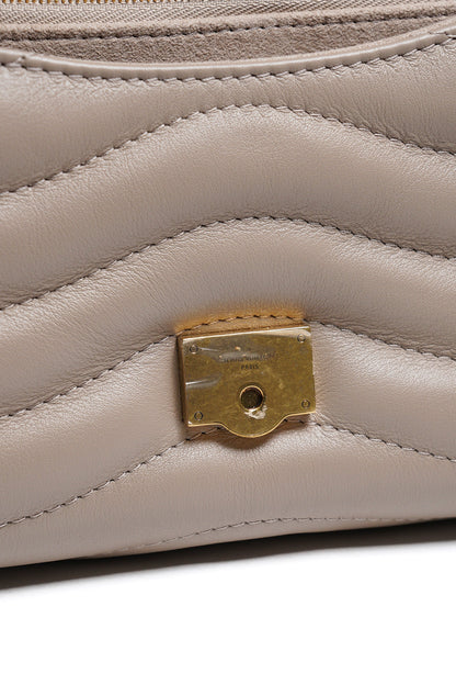 Louis Vuitton 波浪鏈條包 奶茶色