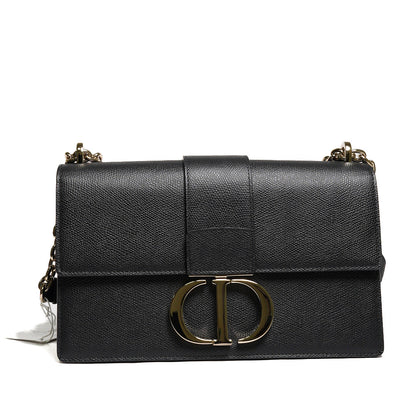 Dior Montaigne30 肩背包 黑金