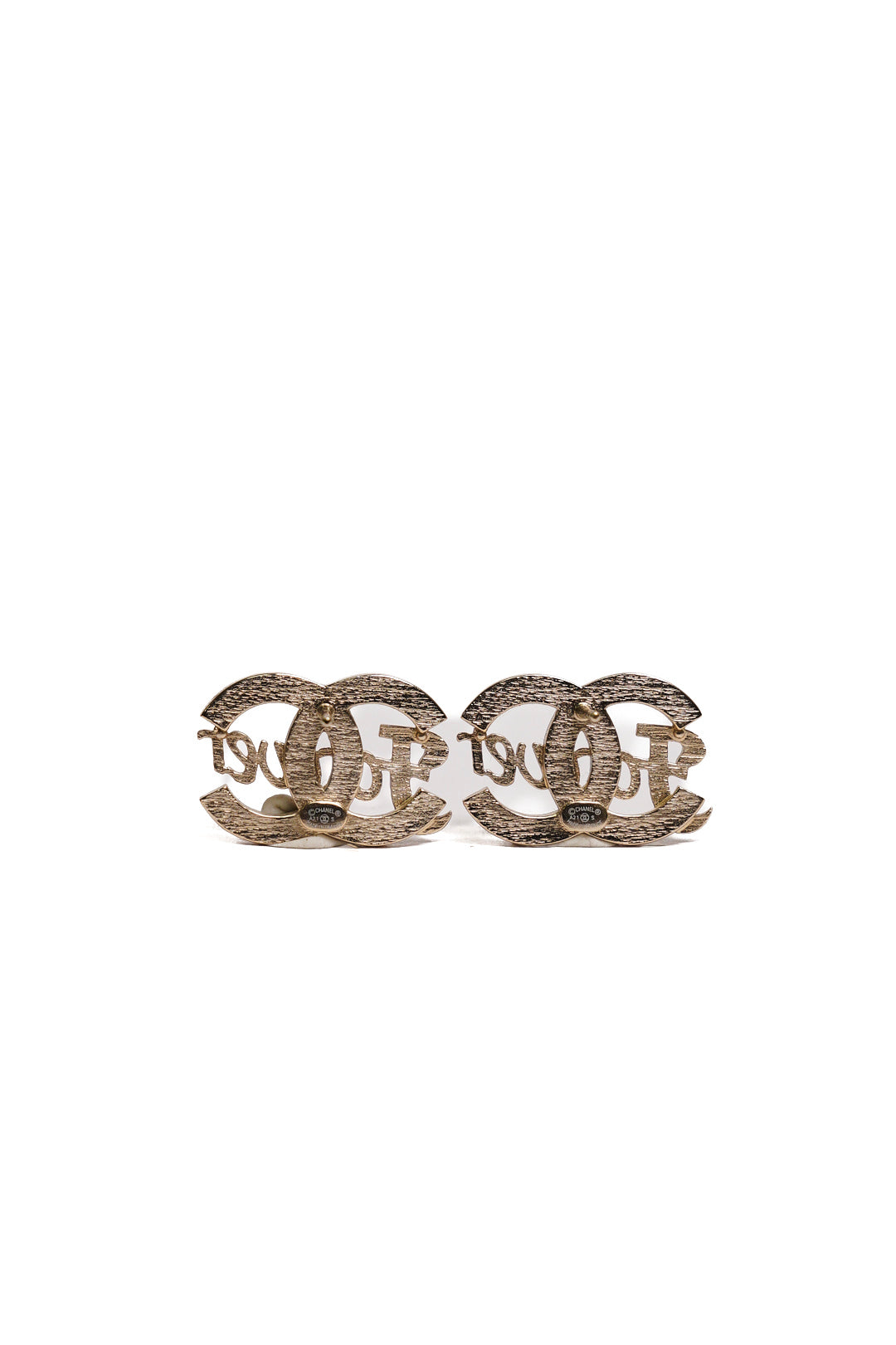 CHANEL 雙C Forever耳環