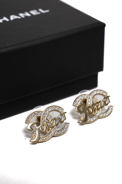 CHANEL 雙C Forever耳環