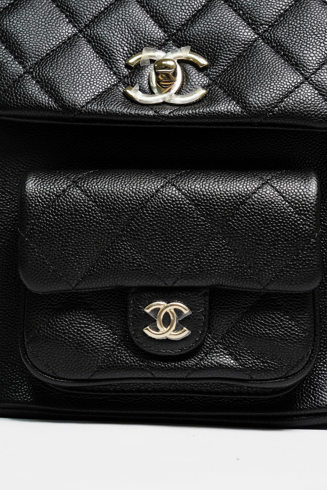 Chanel Caviar Duma 23K M號