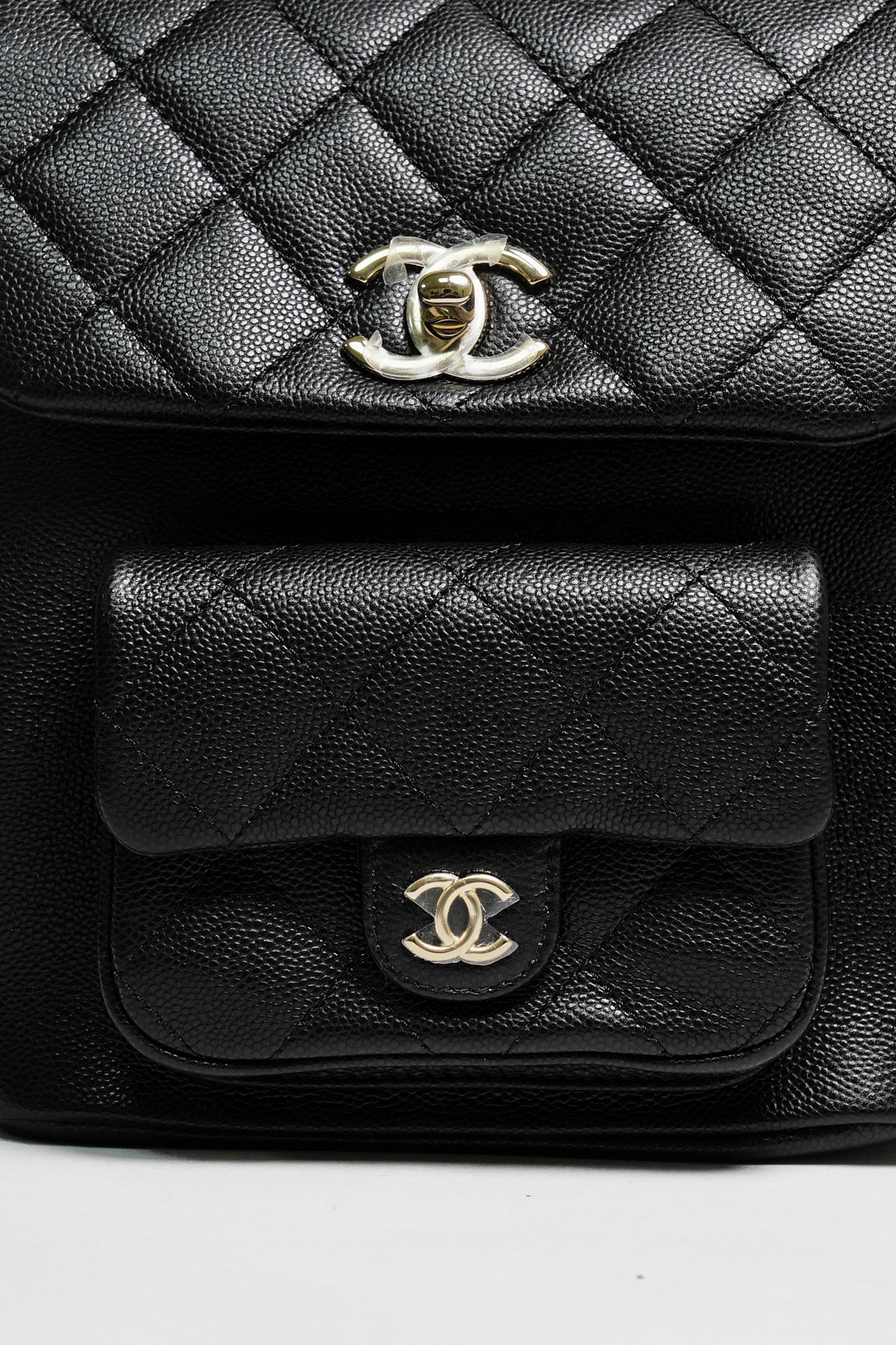 Chanel Caviar Duma 23K M號