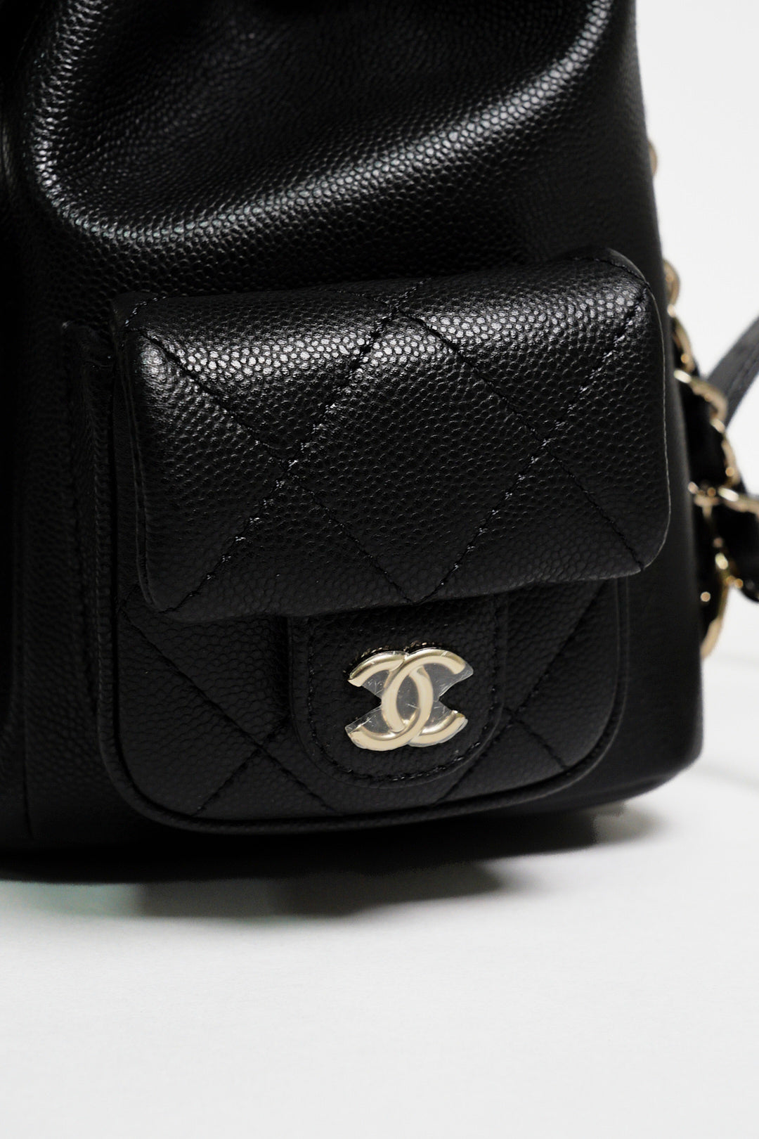 Chanel Caviar Duma 23K M號