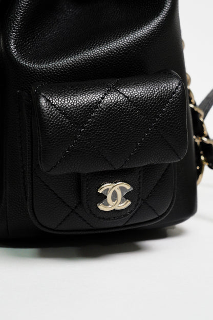 Chanel Caviar Duma 23K M號