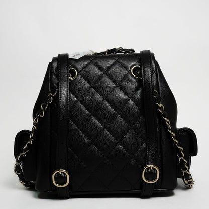 Chanel Caviar Duma 23K M號