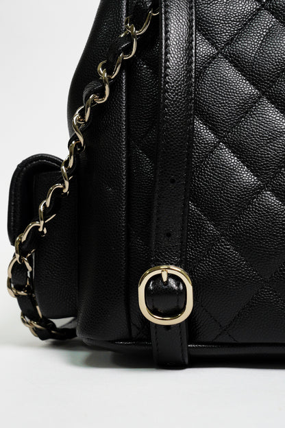 Chanel Caviar Duma 23K M號
