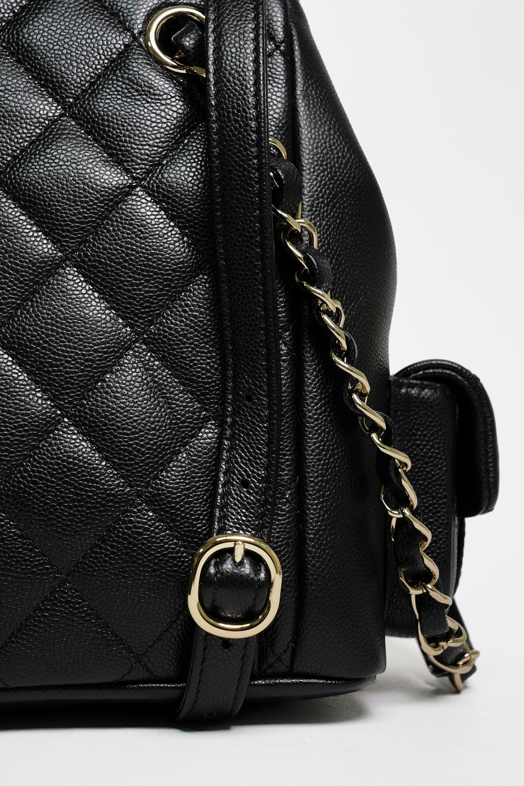 Chanel Caviar Duma 23K M號