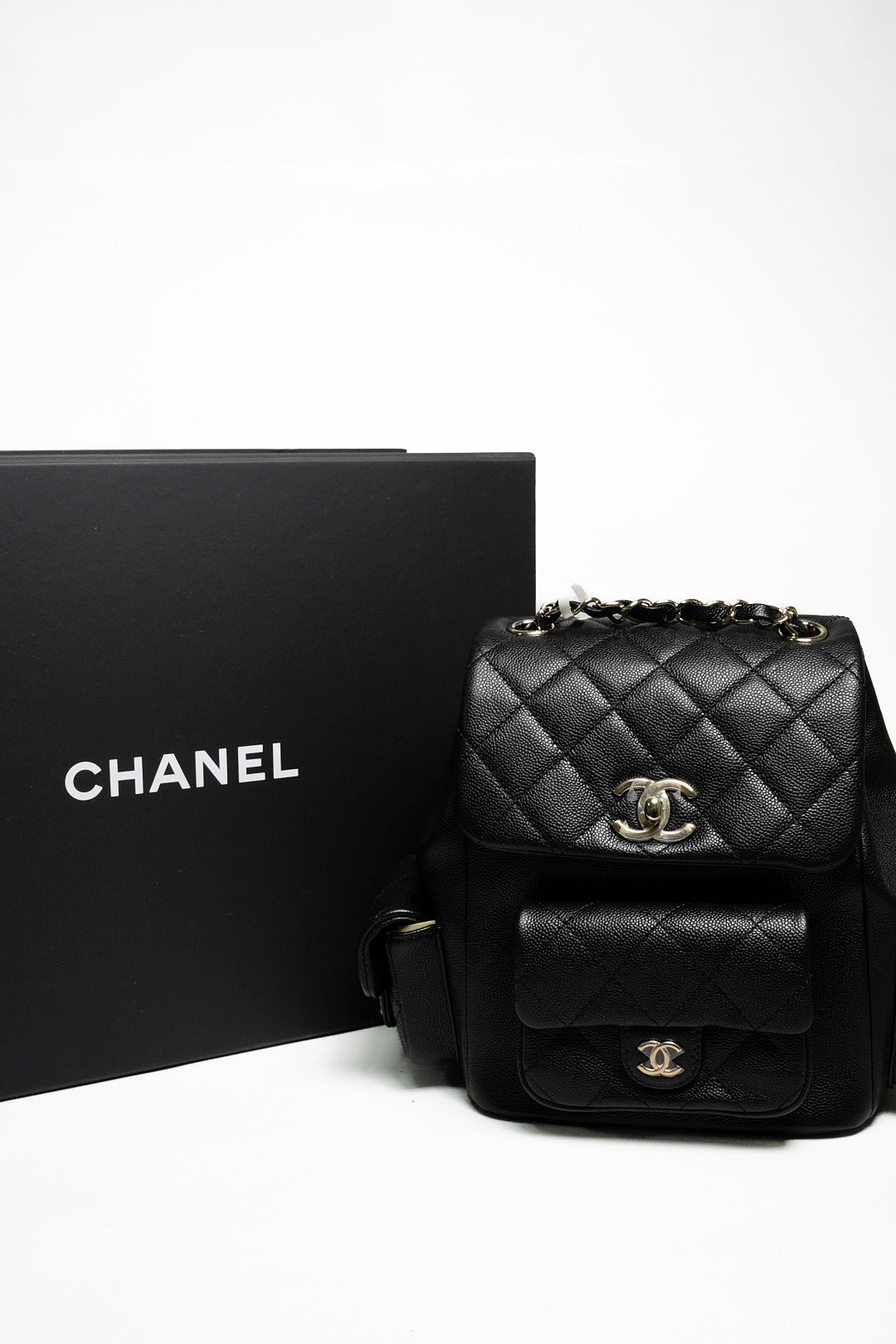 Chanel Caviar Duma 23K M號