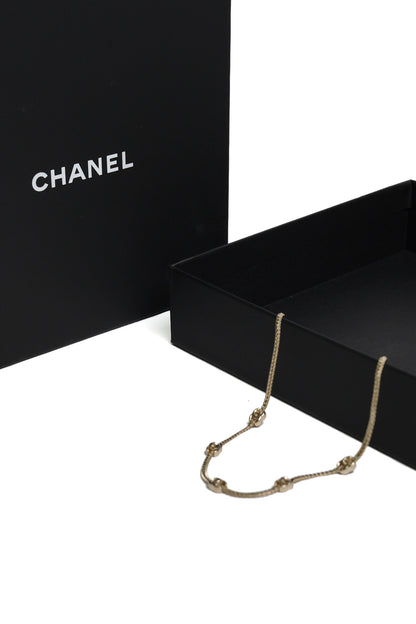 CHANEL Necklace 金色五顆