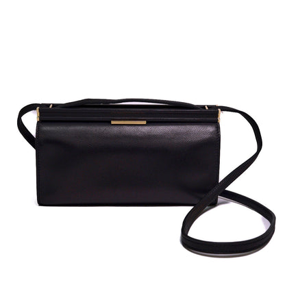 Hermès HERMES愛馬仕 clic h21黑色金扣 單肩斜挎包（近全新）