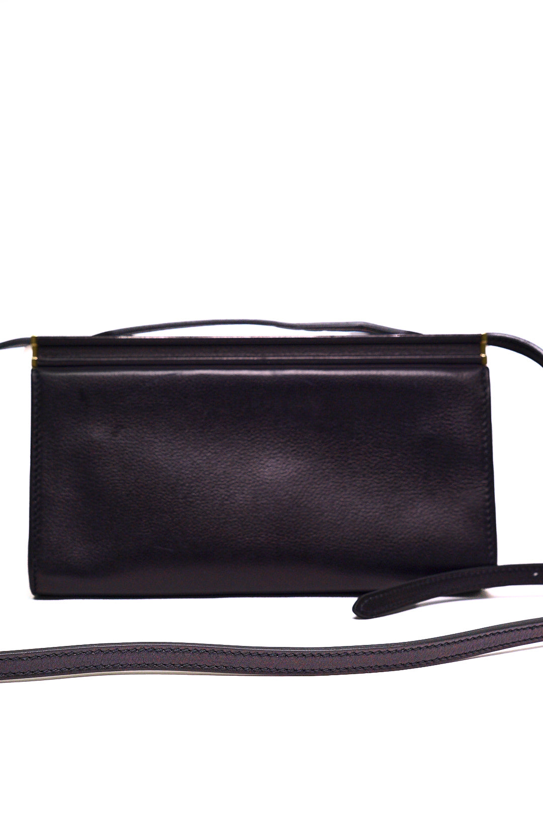 Hermès HERMES愛馬仕 clic h21黑色金扣 單肩斜挎包（近全新）