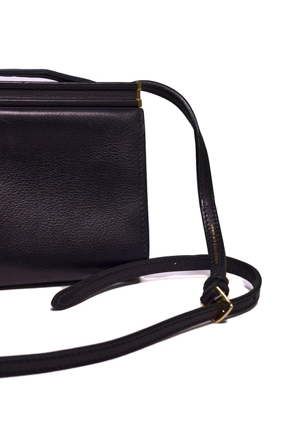 Hermès HERMES愛馬仕 clic h21黑色金扣 單肩斜挎包（近全新）