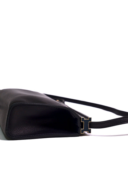 Hermès HERMES愛馬仕 clic h21黑色金扣 單肩斜挎包（近全新）