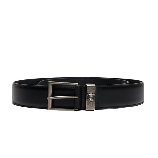 GUCCI 虎頭黑色皮帶