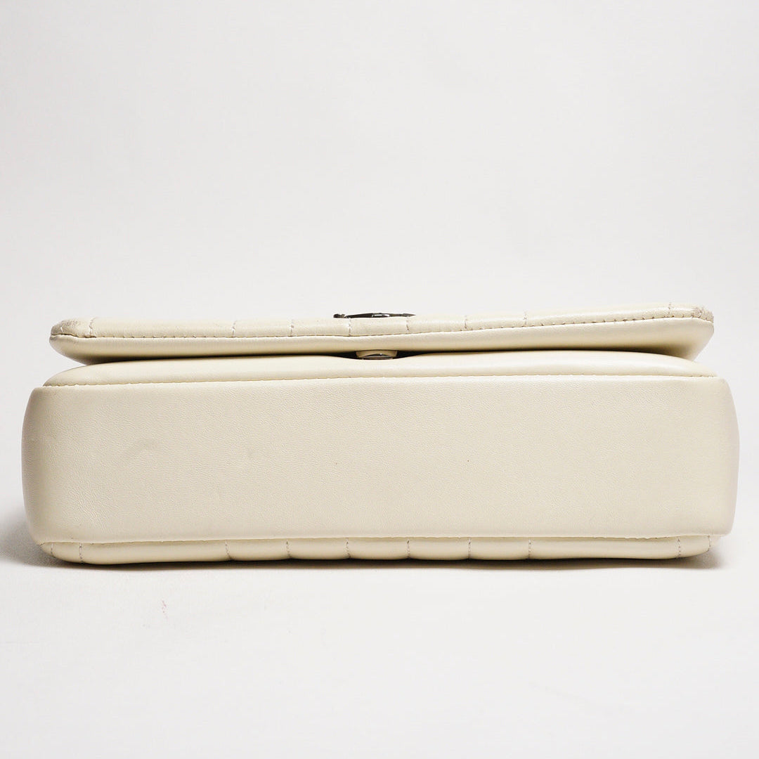 Burberry Lola chain bag奶白色鏈條包