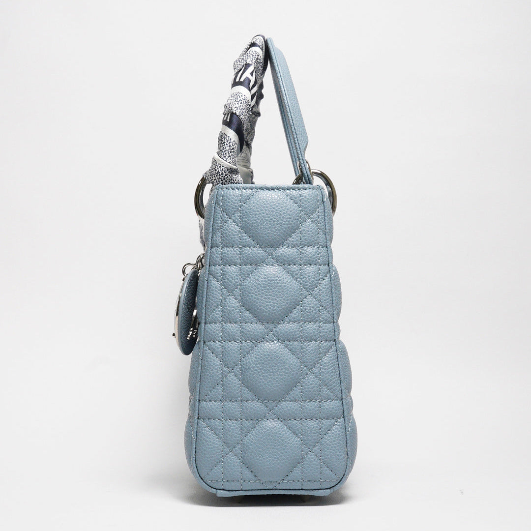 Lady Dior 黛紀包 小型包款 莫蘭迪藍