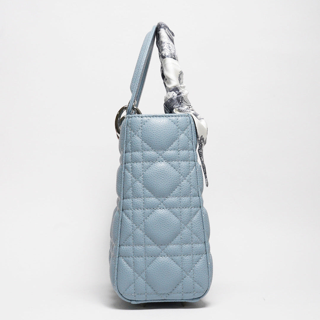 Lady Dior 黛紀包 小型包款 莫蘭迪藍