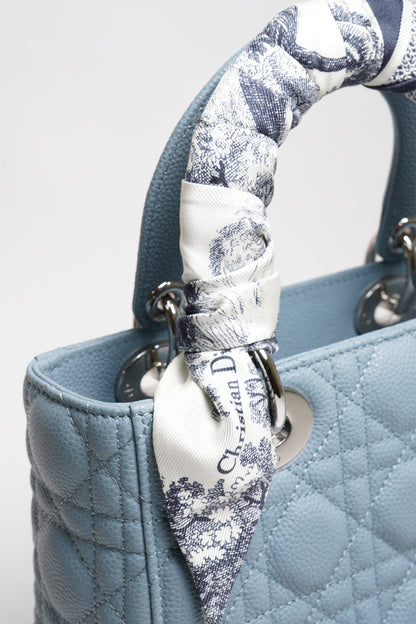 Lady Dior 黛紀包 小型包款 莫蘭迪藍