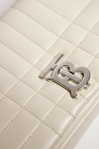 Burberry Lola chain bag奶白色鏈條包