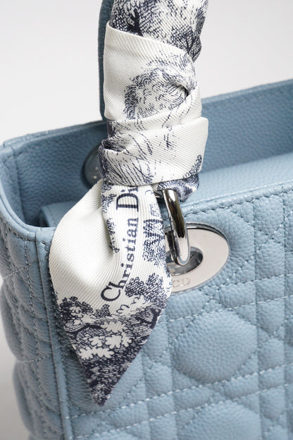 Lady Dior 黛紀包 小型包款 莫蘭迪藍