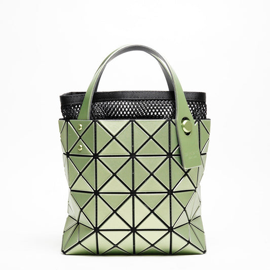 三宅一生 Carat 3x3手提包 綠色