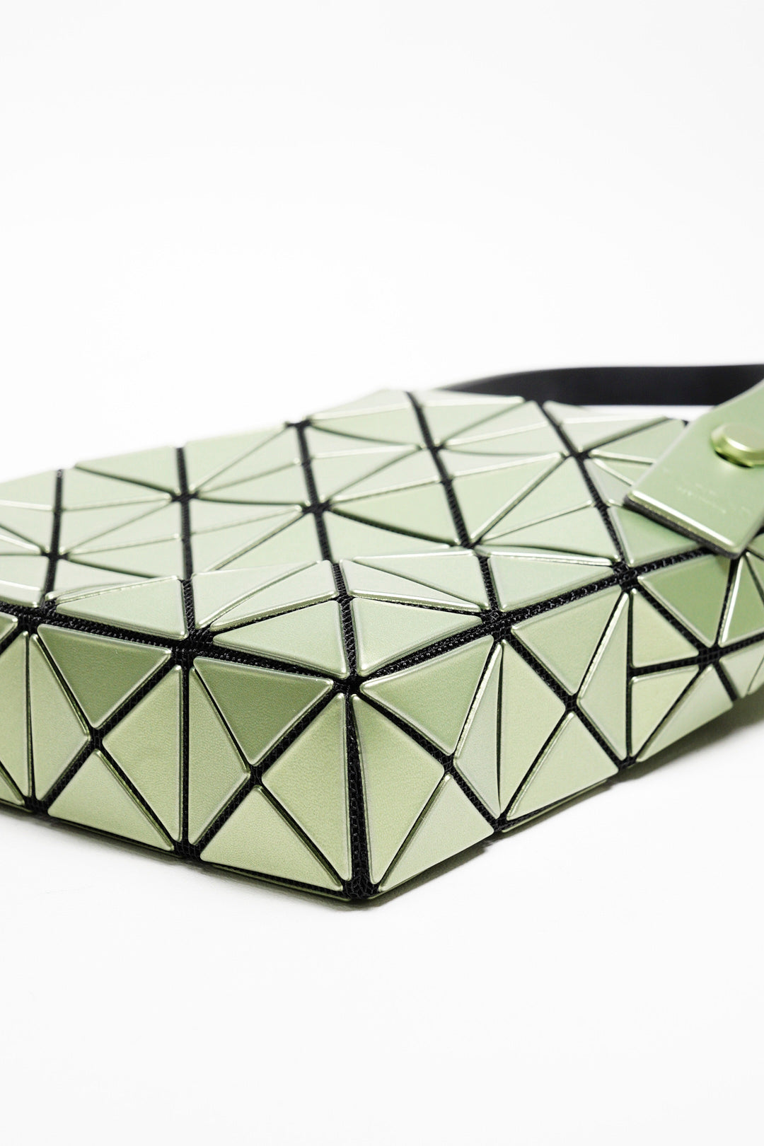 三宅一生 Carat 3x3手提包 綠色