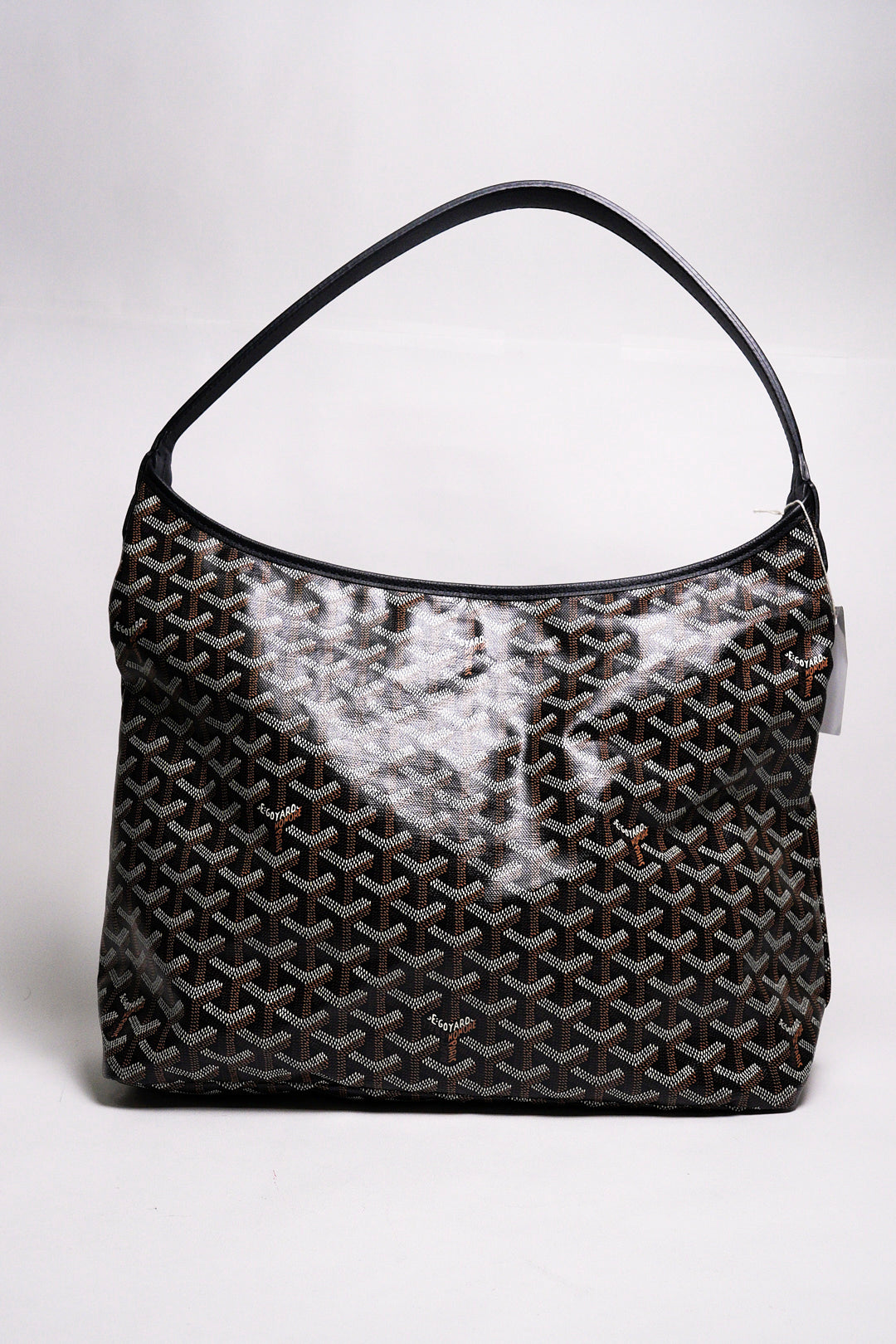GOYARD  Boheme Hobo PM 塗層帆布圖騰肩背流浪包