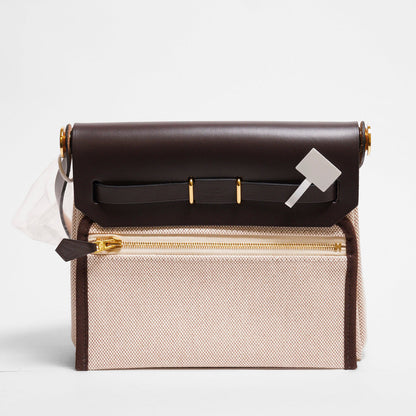 HERMES Herbag zip 20 - 烏木金 W