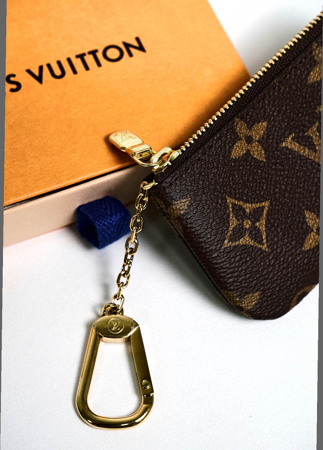 LOUIS VUITTON 老花鑰匙零錢包