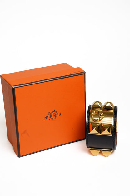 HERMES Collier de Chien 24 Disco Faubourg手環