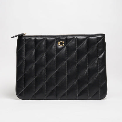 COACH POUCH 28 絎縫手拿包 一組2個
