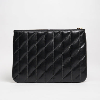 COACH POUCH 28 絎縫手拿包 一組2個