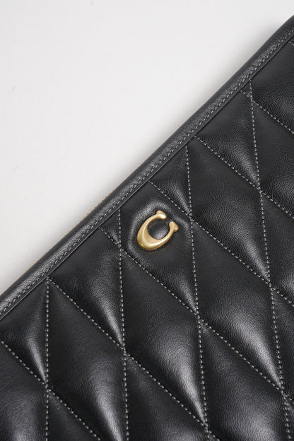COACH POUCH 28 絎縫手拿包 一組2個
