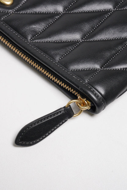COACH POUCH 28 絎縫手拿包 一組2個