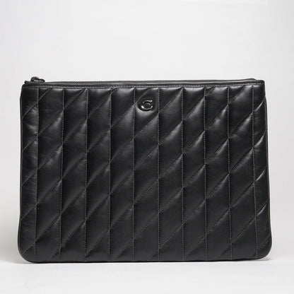 COACH POUCH 28 絎縫手拿包 一組2個