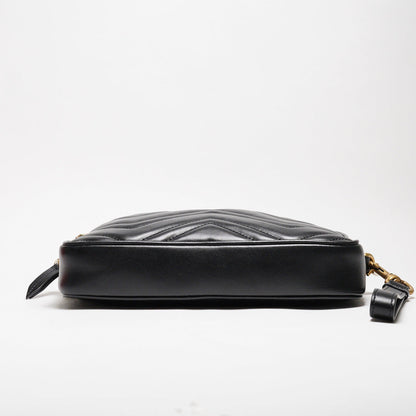 Gucci GG Marmont  皮革斜背包+手拿包+零錢包 一組3個