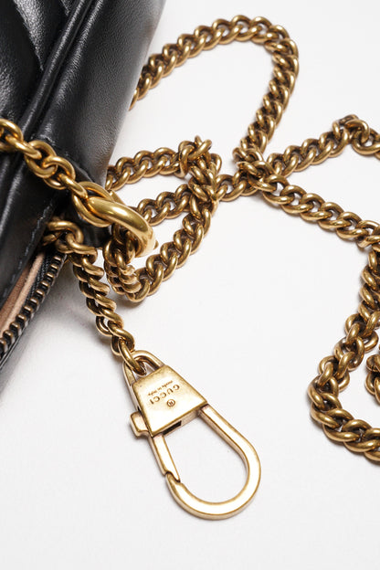 Gucci GG Marmont  皮革斜背包+手拿包+零錢包 一組3個