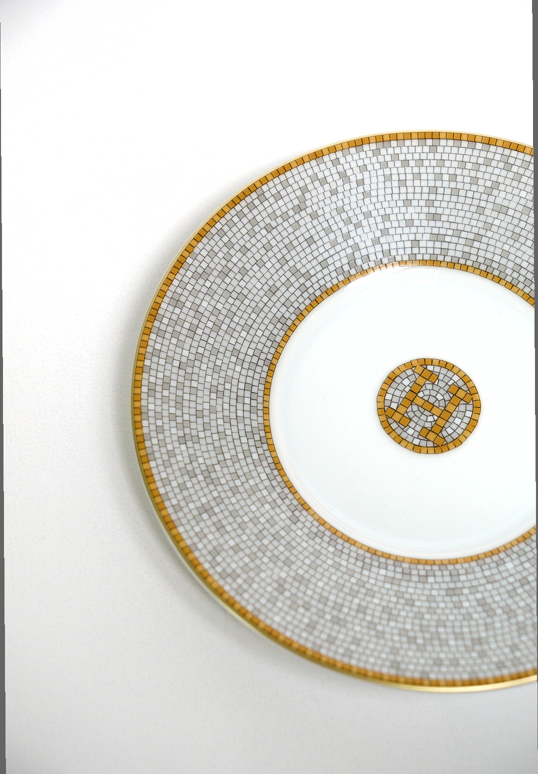 Hermes Mosaique au 24 gold茶杯與杯碟