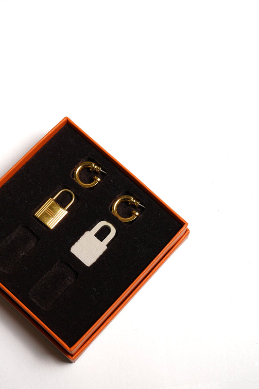 Hermès 耳環 O'Kelly 耳環 金色五金