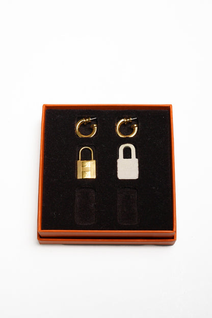 Hermès 耳環 O'Kelly 耳環 金色五金