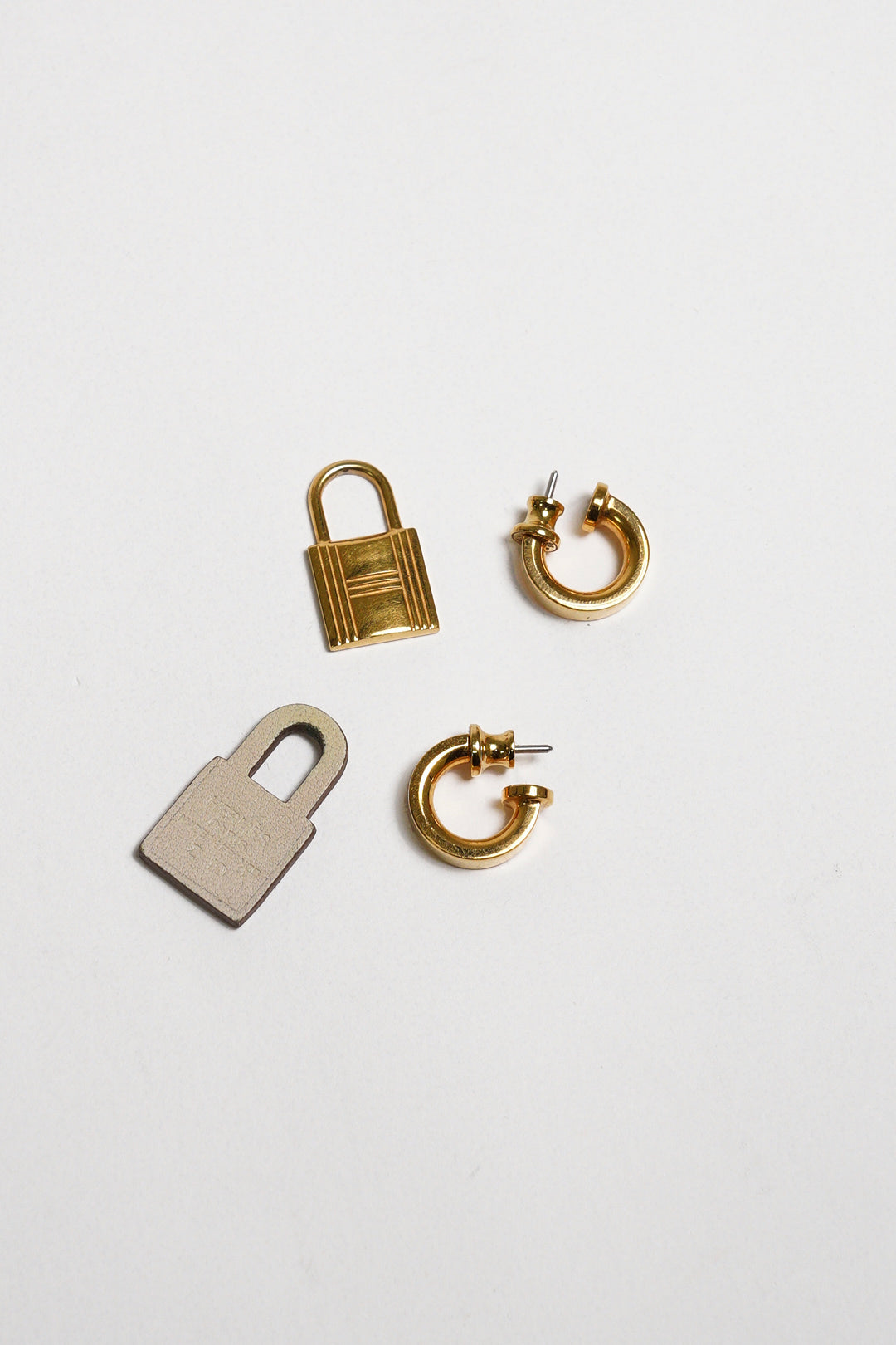 Hermès 耳環 O'Kelly 耳環 金色五金