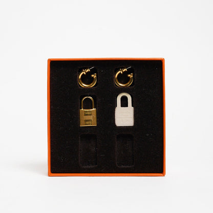 Hermès 耳環 O'Kelly 耳環 金色五金