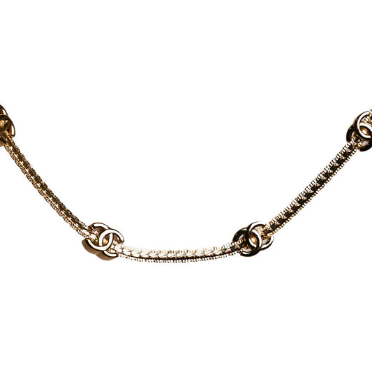 CHANEL Necklace 金色五顆