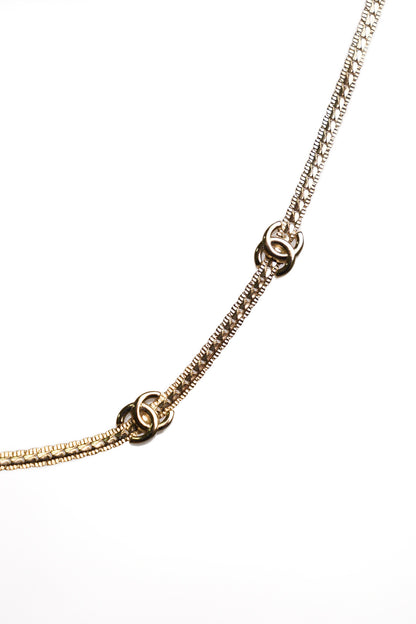 CHANEL Necklace 金色五顆