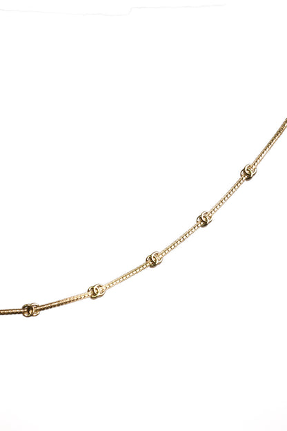 CHANEL Necklace 金色五顆
