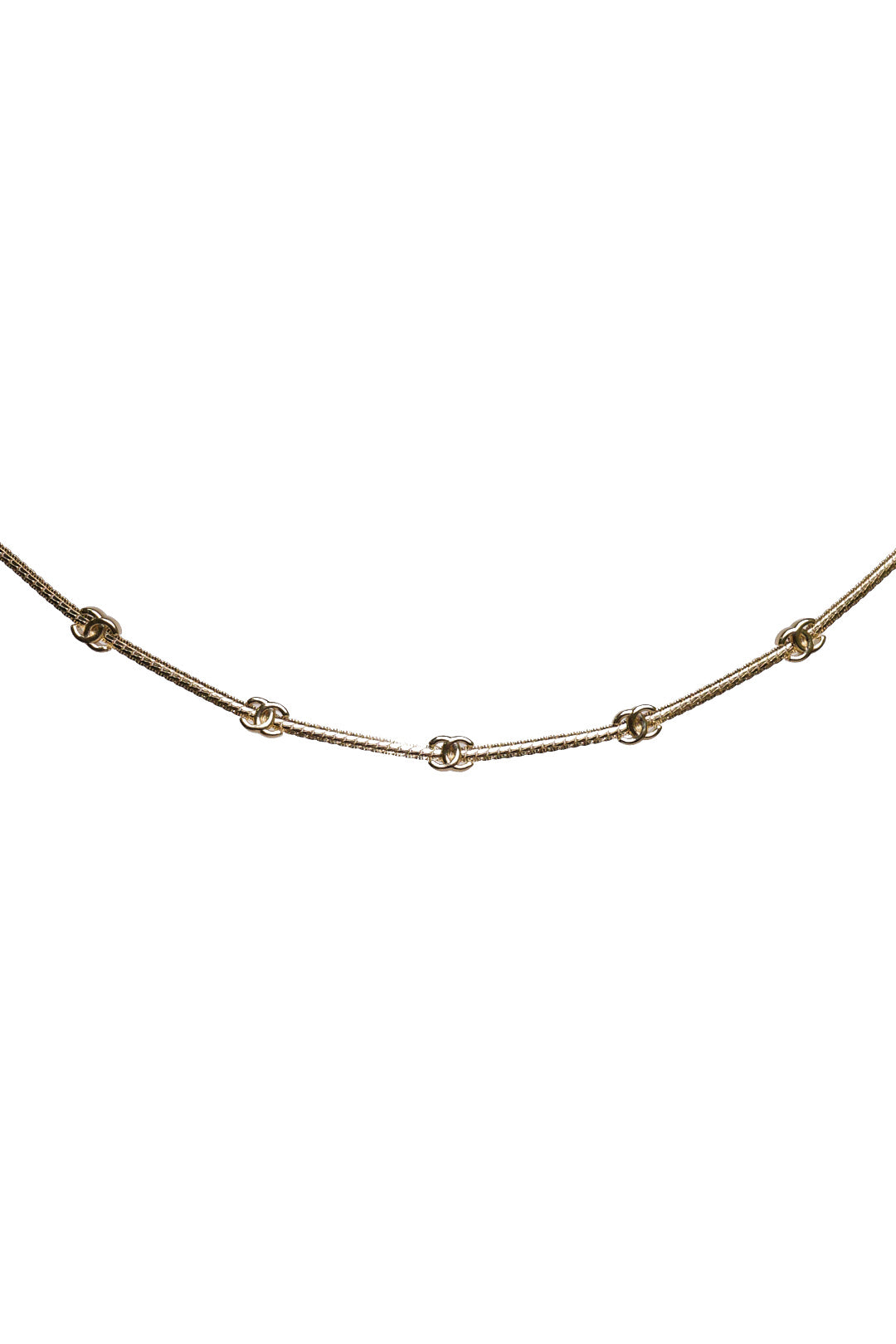 CHANEL Necklace 金色五顆