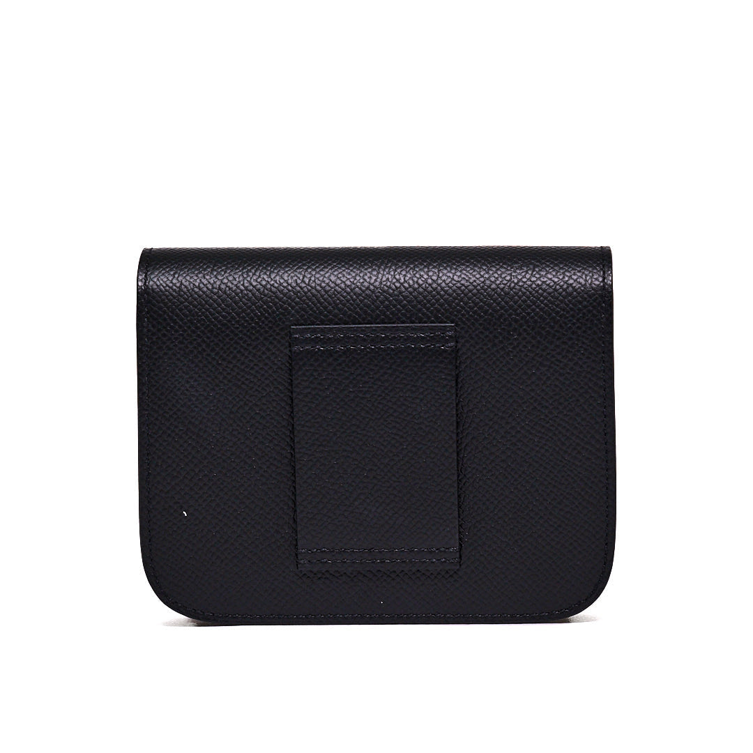 HERMES Constance Slim wallet 黑色