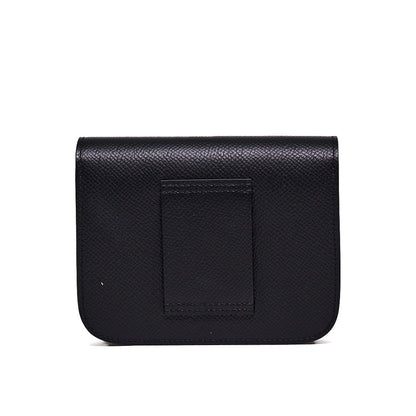 HERMES Constance Slim wallet 黑色
