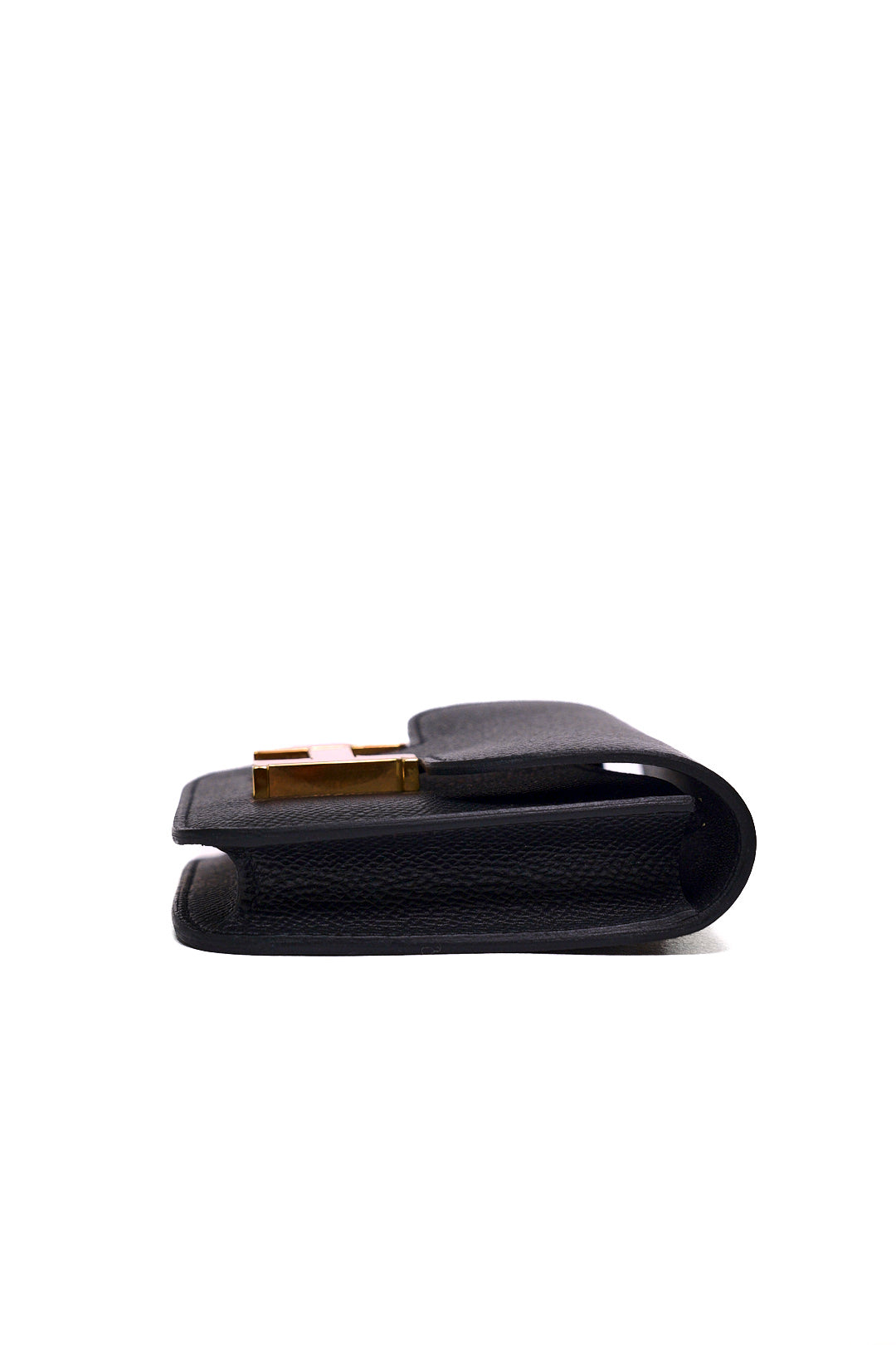 HERMES Constance Slim wallet 黑色
